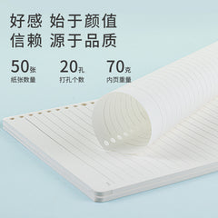 Custom Printing Loose Leaf Refill Paper for Spiral Notebook