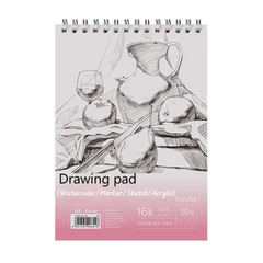 Wholesale Custom Printing Drawing Pad Sketch Notebook for Art Beginner