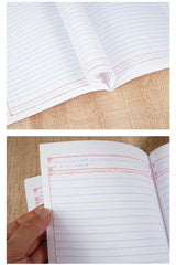 Wholesale Factory Thin PP cover custom pritning staple school exercise book
