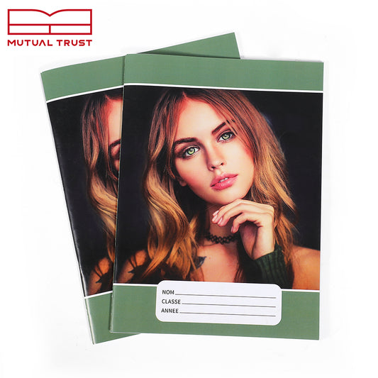Wholesale B5 A4 A5 Custom Low Price Ruled Line with Margin School Exercise Book