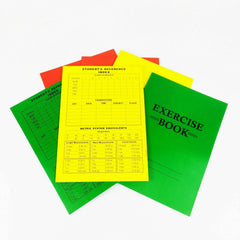 Wholesale Cheap Custom Printing A4 A5 B5 Staple Bound Rule Line Square Seyes Line Jotter Workbook School Exercise Book
