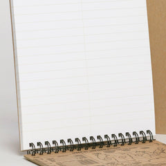 School Office Wholesale Supplies 6*9 Inches Top Spiral Notebooks Wide Rule Line Field Notes