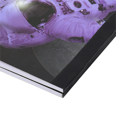 Lay Flat Custom Printing Glue Bound A4 A5 B5 Notebook For School Office