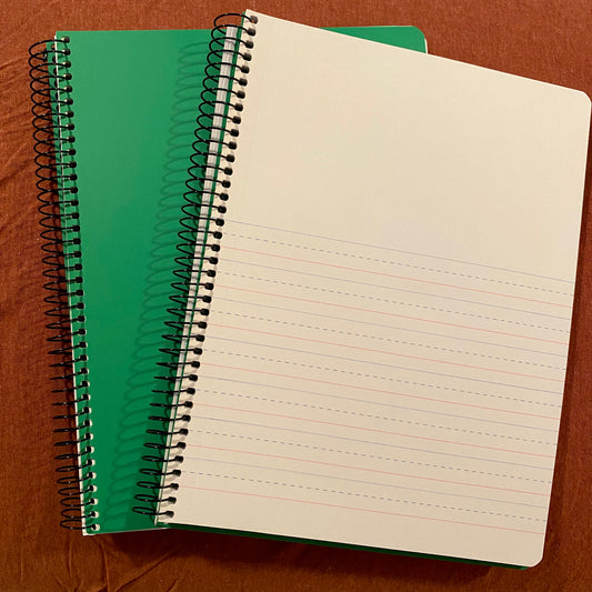 Kids Spiral Journal Diary 7.5*9.75" 80 Sheets Drawing and Writing Primary School Students Perfect Binding Spiral Notebooks