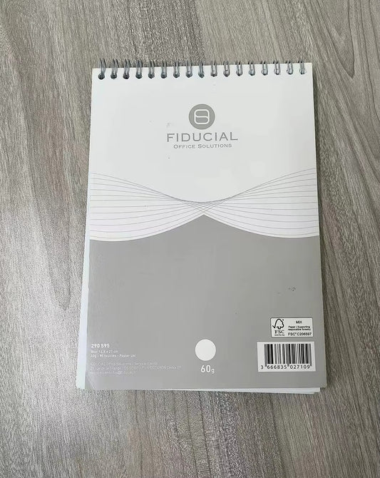 Office Supplies Custom Spiral Notepad Bulk Factory Price High Quality A4 B5 A5 100 Sheets Grid French Line Spiral Notepad
