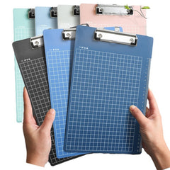 Mutual trust A4 board clip Morandi color file plywood