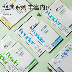 Custom Printing Loose Leaf Refill Paper for Spiral Notebook