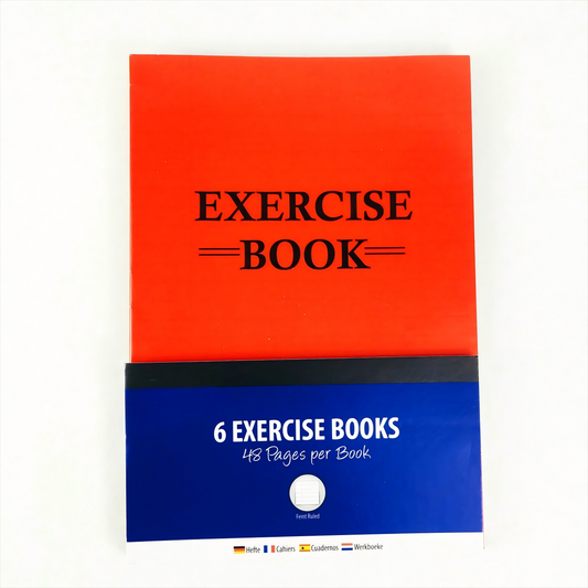 Wholesale Cheap Custom Printing A4 A5 B5 Staple Bound Rule Line Square Seyes Line Jotter Workbook School Exercise Book
