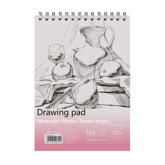 Wholesale Custom Printing Drawing Pad Sketch Notebook for Art Beginner