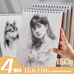 Wholesale Custom Printing Drawing Pad Sketch Notebook for Art Beginner