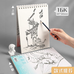 Wholesale Custom Printing Drawing Pad Sketch Notebook for Art Beginner