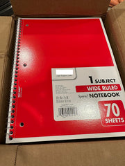 Wholesale Custom Spiral Notebook With Tear off line and loose leaf hole multi function ruled line notebooks