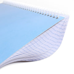 School Office Supplies Custom Printing 70 Sheets A4 College Rule Line with Red Margin Exercise Book Spiral Notebook