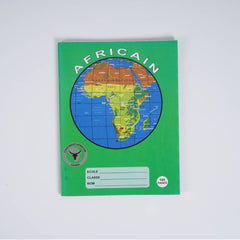 Wholesale Cheap 96 Pages Staple Bound square Ruled Line African Congo School Exercise Notebook Workbook
