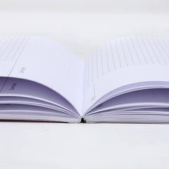 Bulk Notepad 8.5*11 Inches 80 Sheets Notebook Custom Cover Sturdy Back Cornell Line Writing Note Pads
