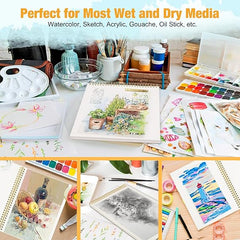 Wholesale Custom Printing Drawing Pad Sketch Notebook for Art Beginner