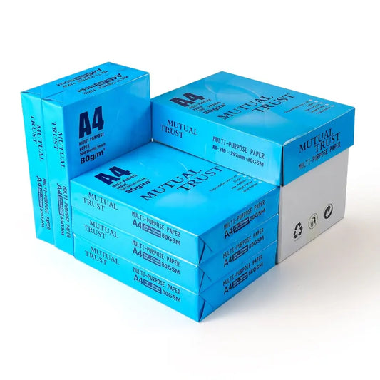 Multipurpose Printing Stationery Letter Size Copy Paper Manufacturers 100% Virgin wood pulp