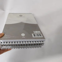 Office Supplies Custom Spiral Notepad Bulk Factory Price High Quality A4 B5 A5 100 Sheets Grid French Line Spiral Notepad
