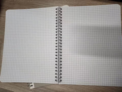 Office Supplies Custom Spiral Notepad Bulk Factory Price High Quality A4 B5 A5 100 Sheets Grid French Line Spiral Notepad