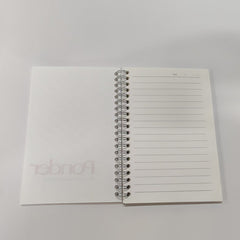 Customized PP cover A4 A5 B5 B6 Metal Spiral Coil Notebook for School Business Office Notepad