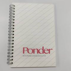 Customized PP cover A4 A5 B5 B6 Metal Spiral Coil Notebook for School Business Office Notepad
