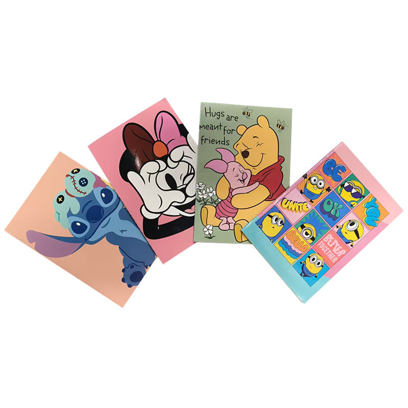 Custom Printing Wholesale Factory Cartoon Sewn Notebook