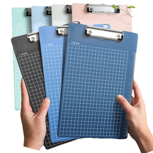 Mutual trust A4 board clip Morandi color file plywood