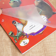 Wholesale Factory Thin PP cover custom pritning staple school exercise book